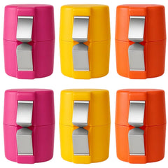 Pink stainless steel egg shell opener 6pcs set