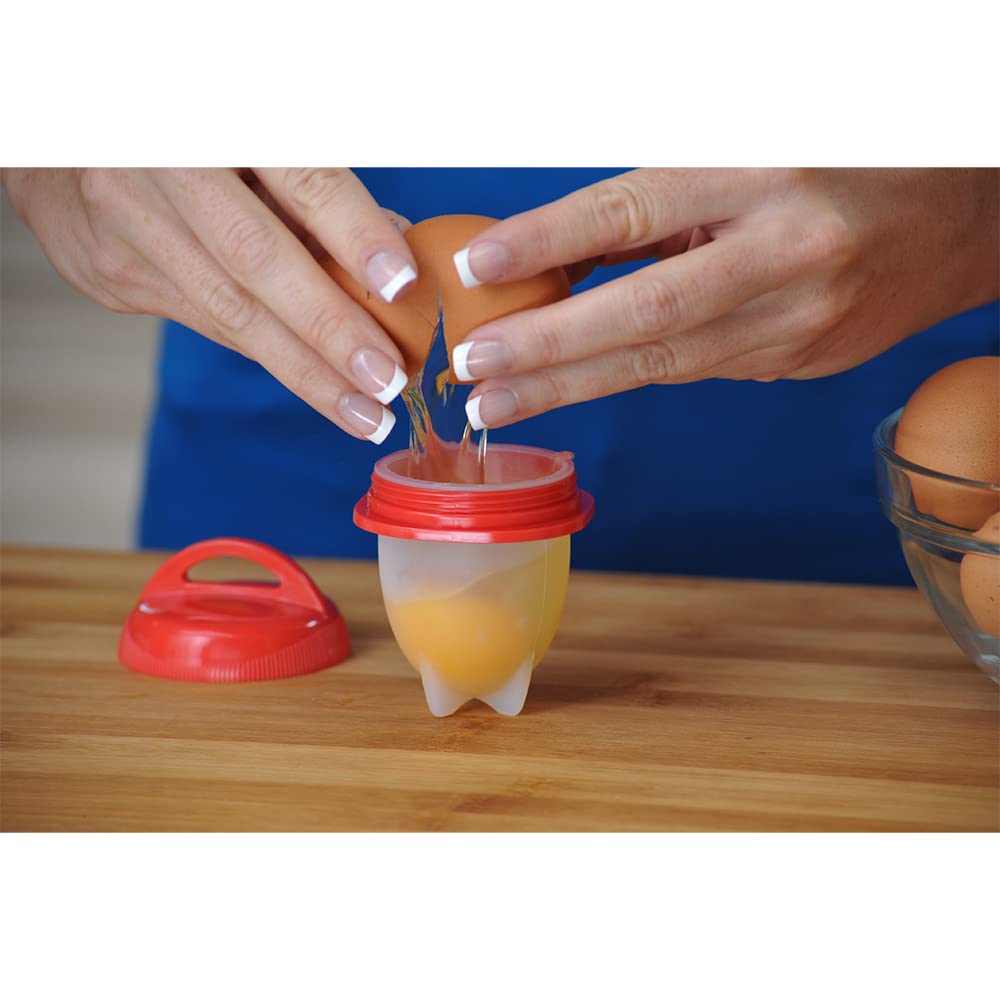 Shell-less eggs prepared in Egglettes cups