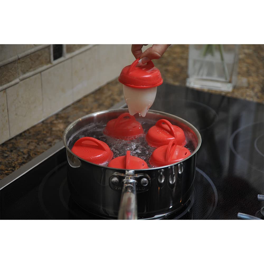 Egglettes non-stick silicone cups close up