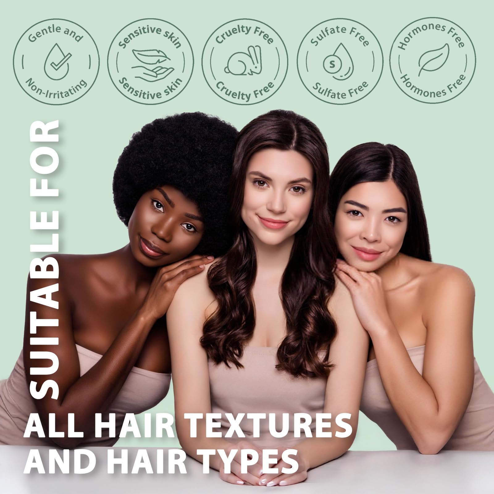 8.8 fl oz shampoo packaging size label