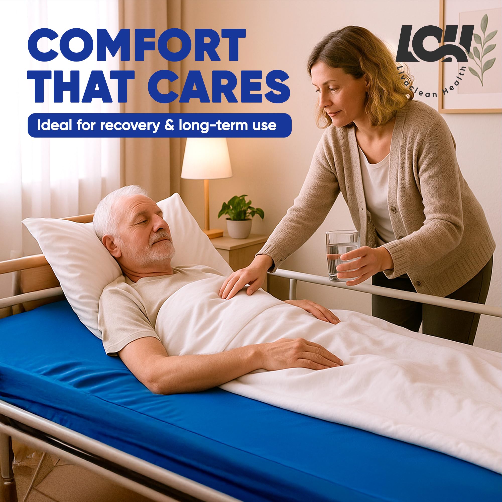 Eight-year foam protection on Livaclean mattress