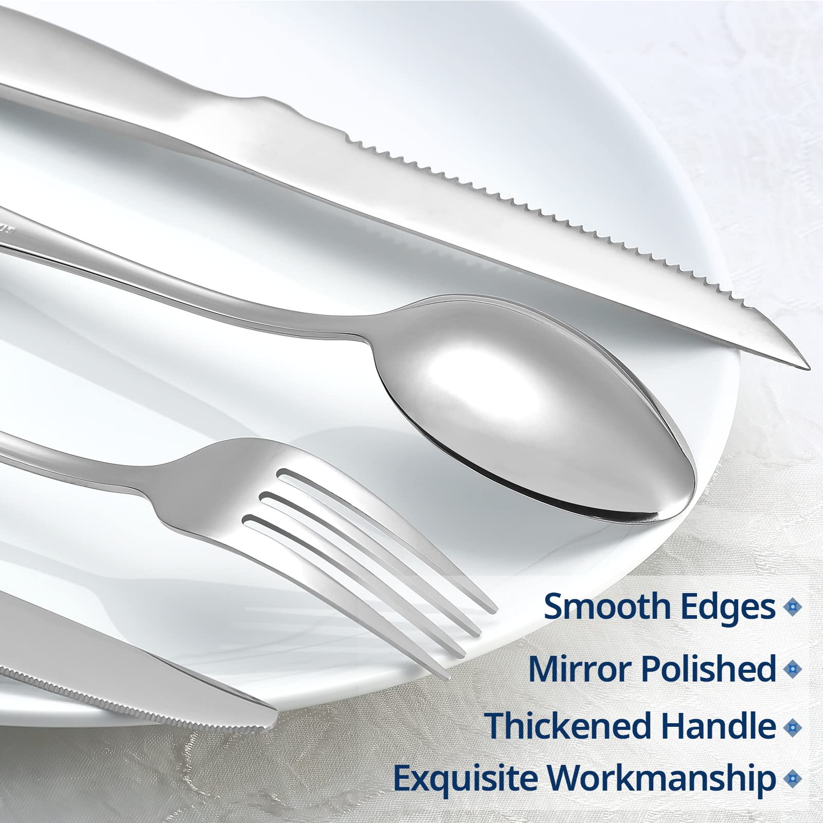 Eisinly steel knives stainless steel