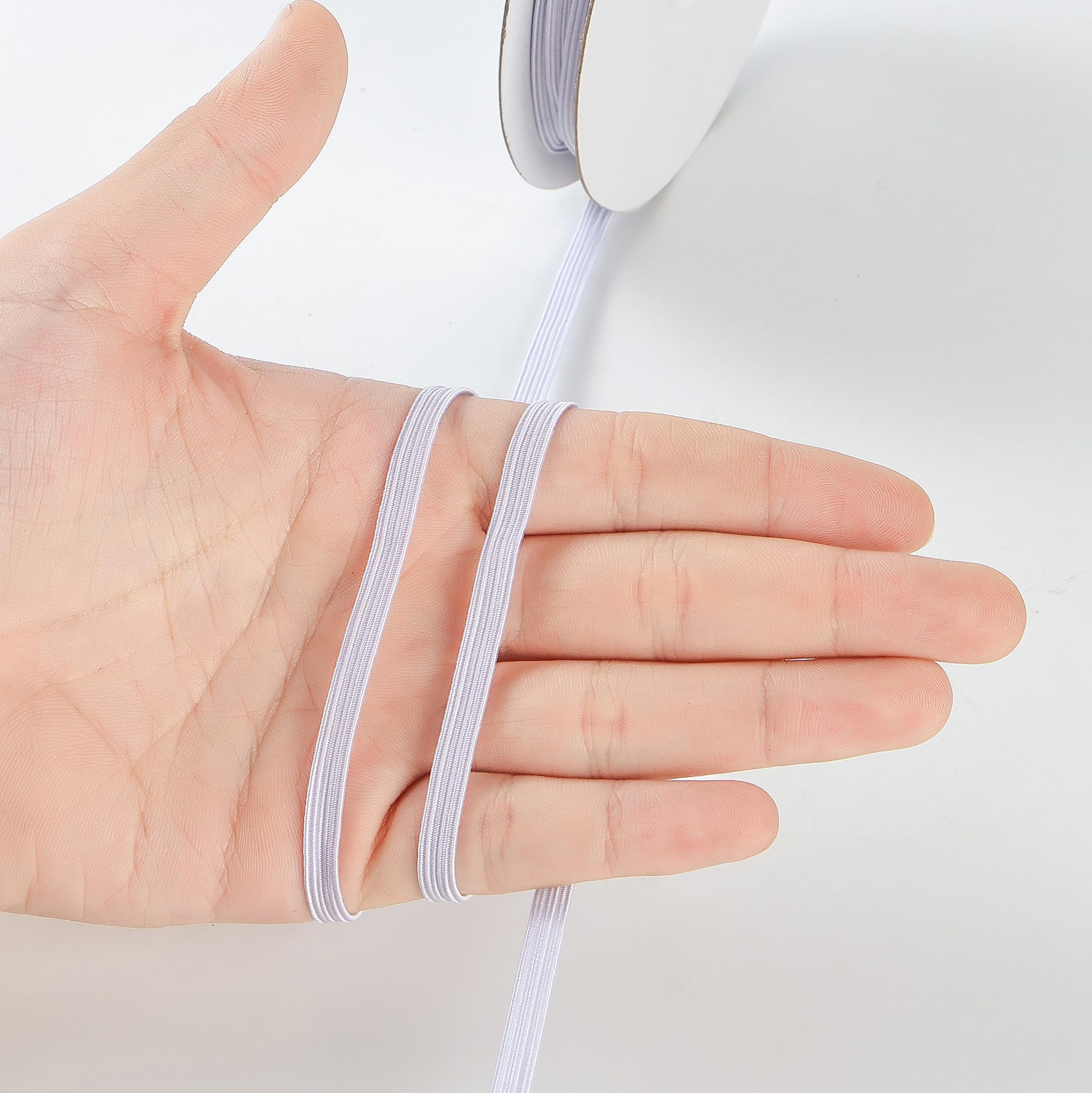 Wig and craft elastic band XKDOUS white