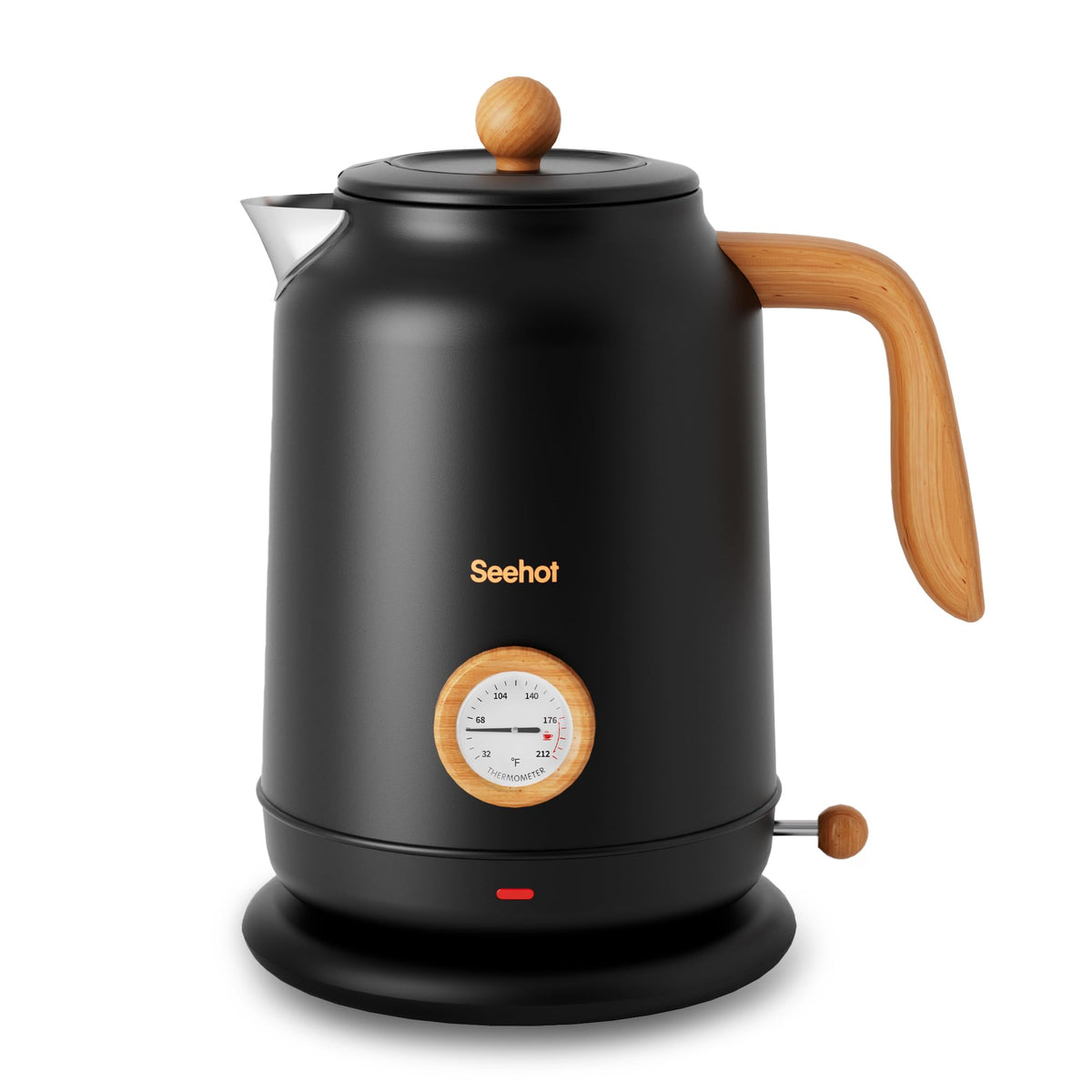 Electric Kettle cordless design with 360 degree base