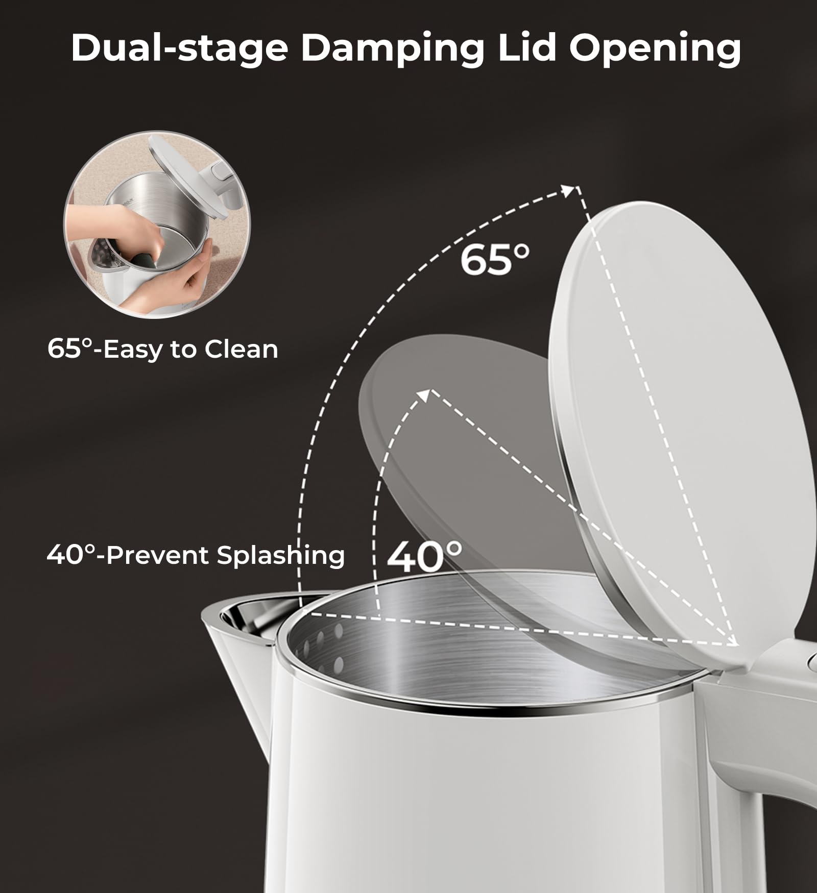 4 hour keep warm electric kettle