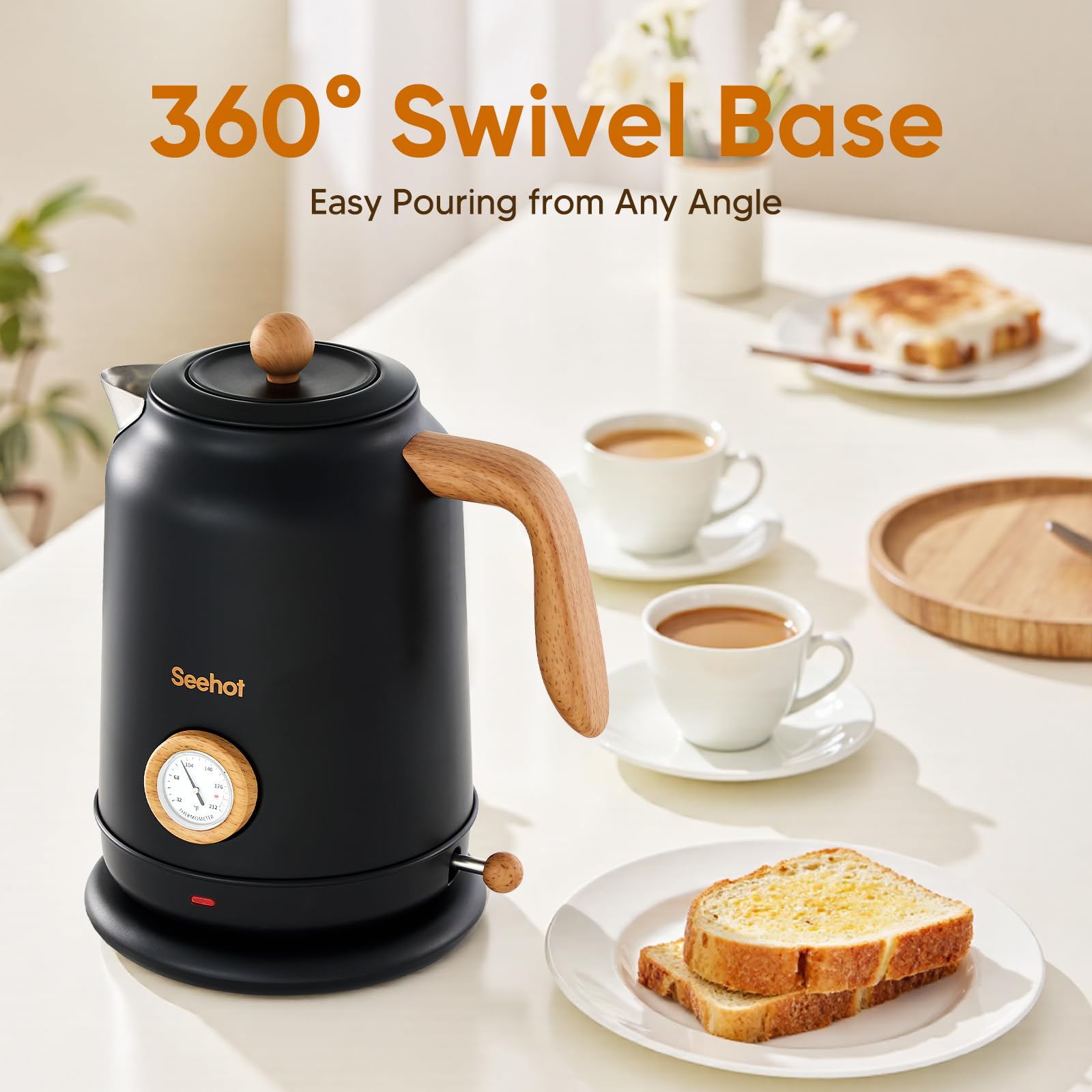 Electric Kettle product packaging or front view