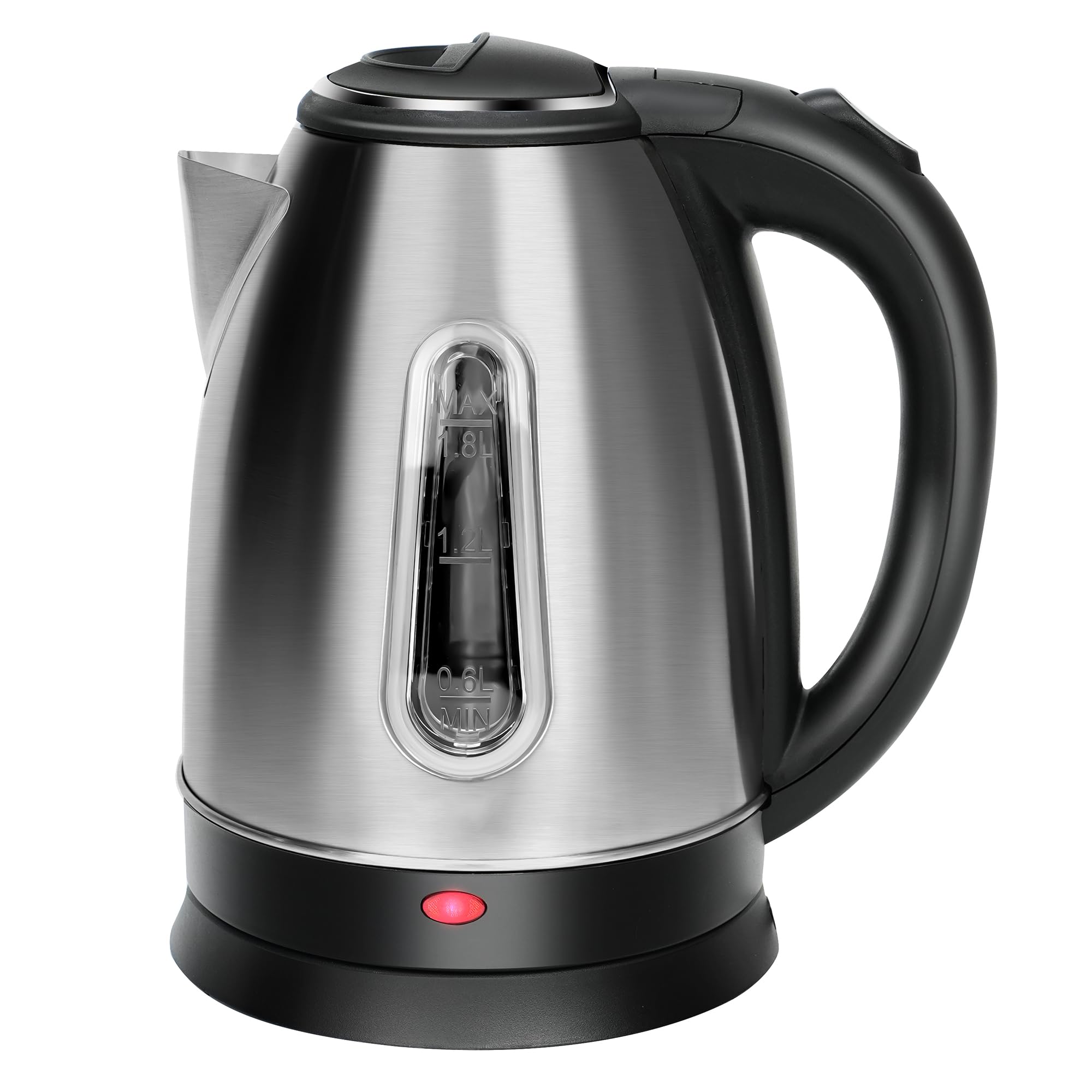 Electric kettle stainless steel interior 1.8l capacity