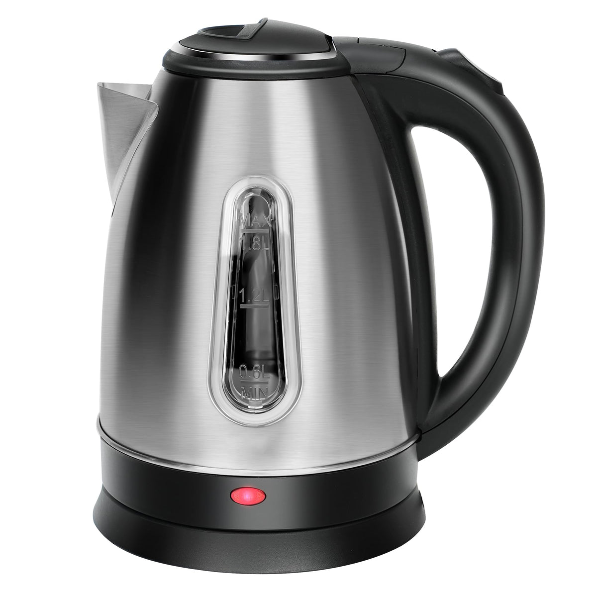 Electric kettle stainless steel interior 1.8l capacity