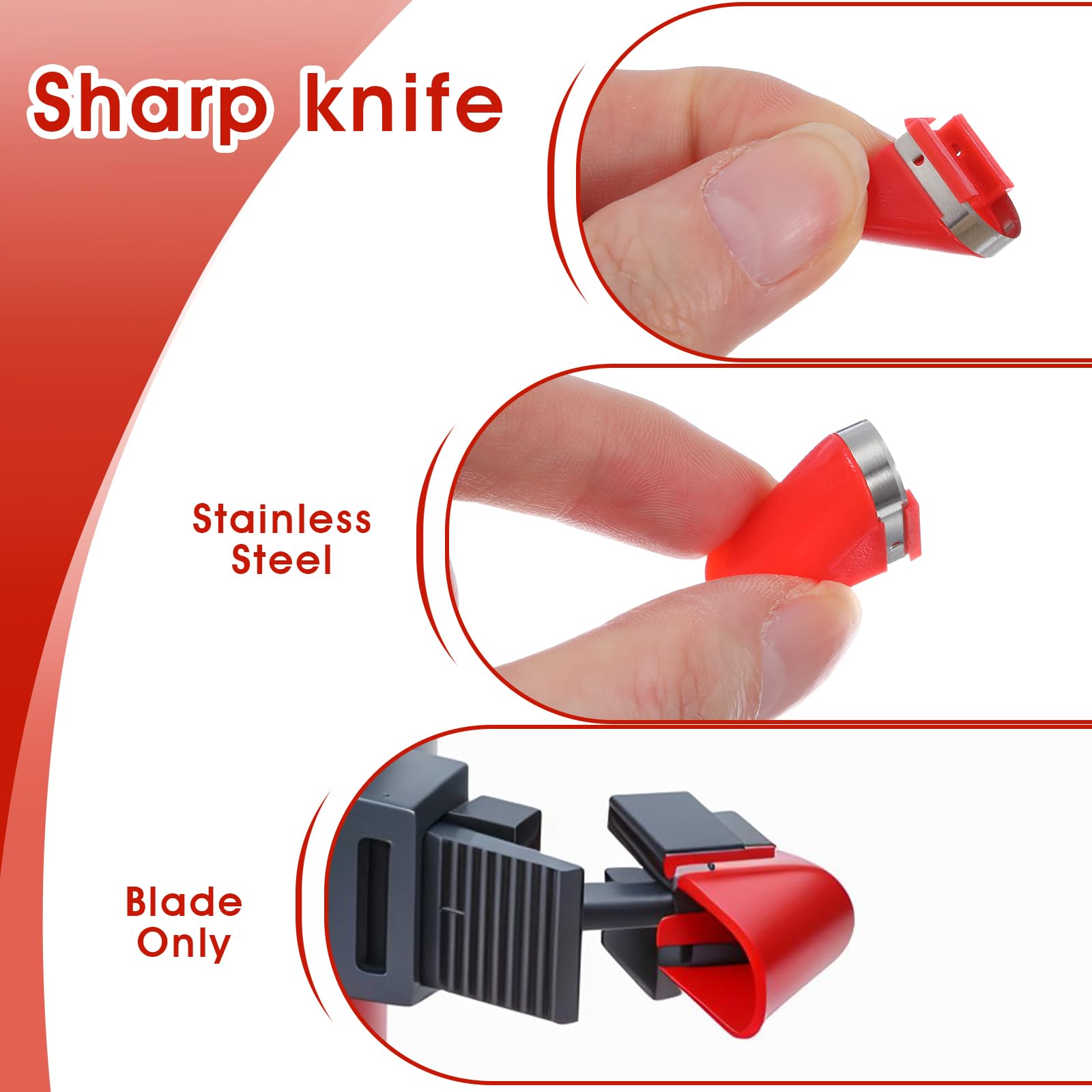 stainless steel blades pack for fruit and vegetable peeler