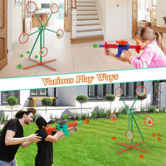 Electric rotating moving target for Marlrin set