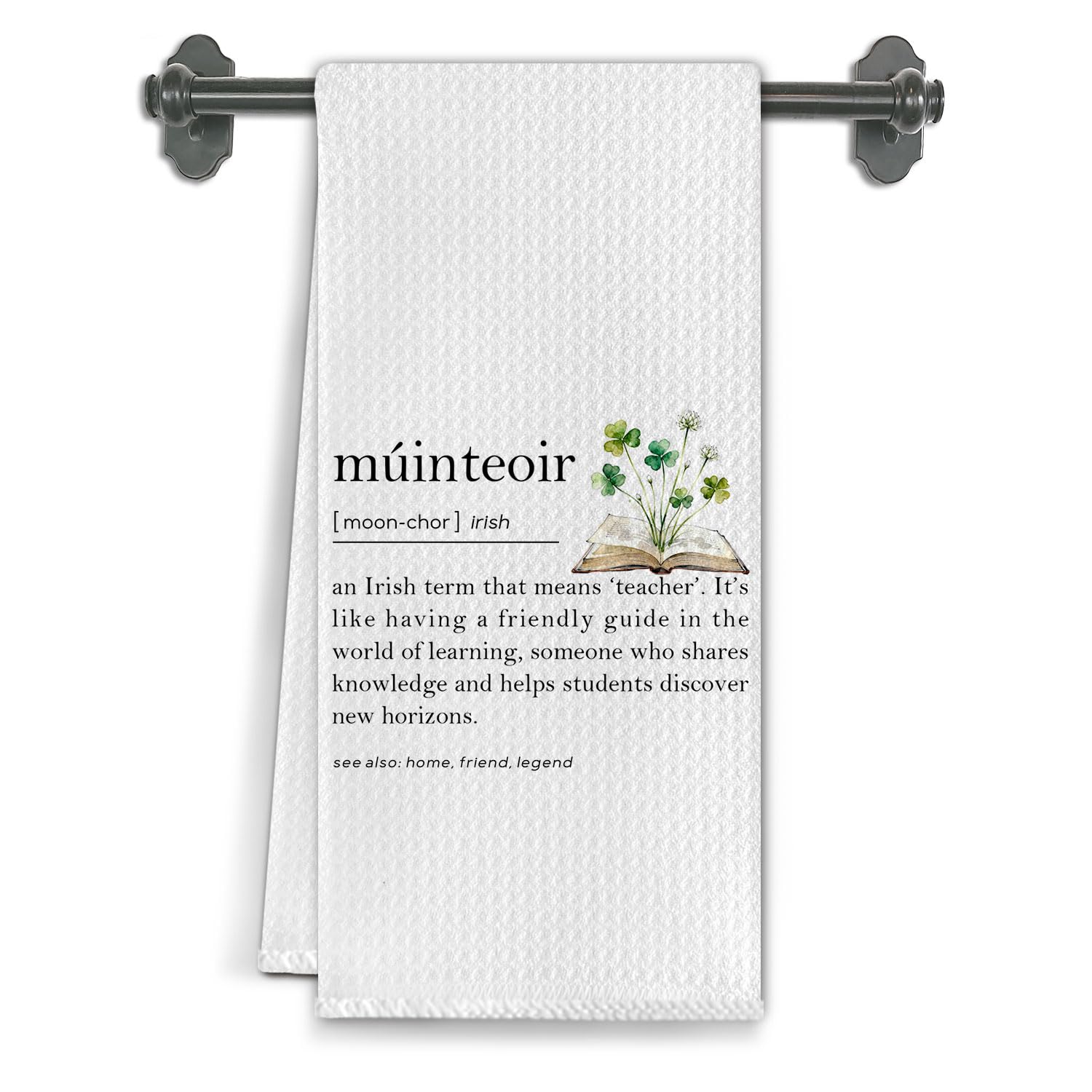 Elefeltclave Irish Muinteoir kitchen towels 16x24
