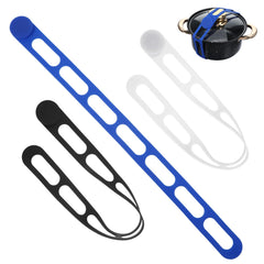 Elegaperma blue silicone crockpot lid strap 3pcs