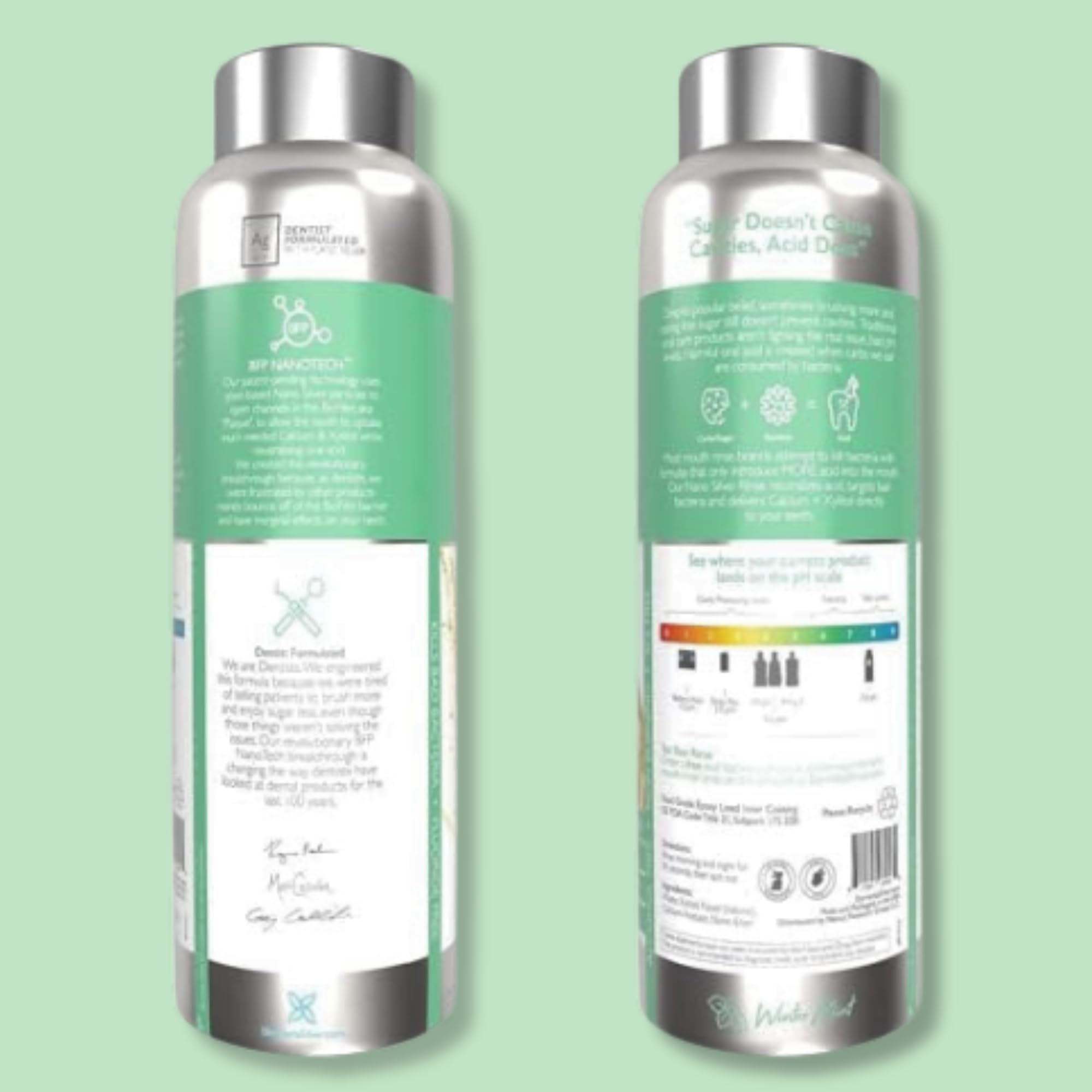 Elementa Silver 20oz Mouth Rinse Wintermint packaging