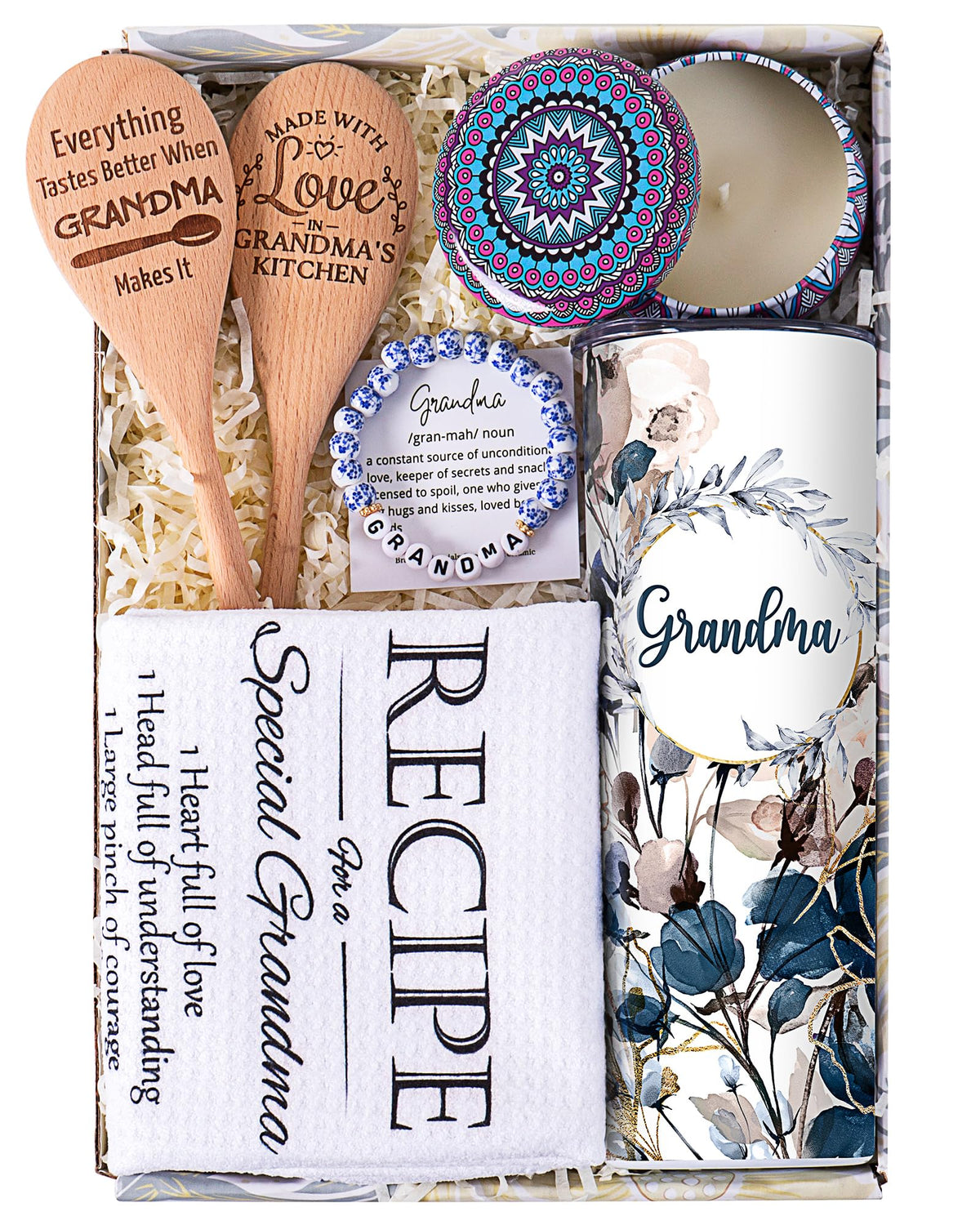 ELEMENU 20oz tumbler with straw and lid for grandma