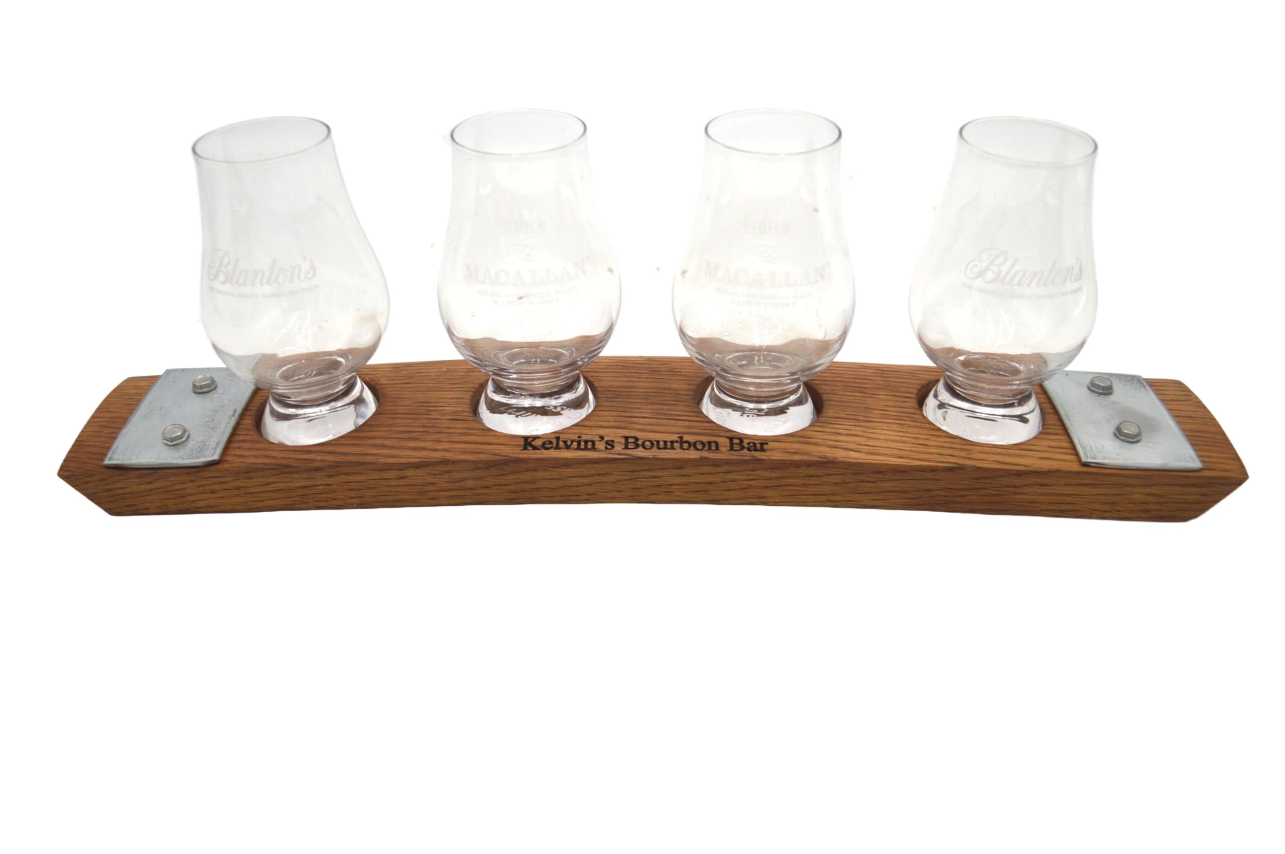 Elite Wine Racks laser engraved flight board front view