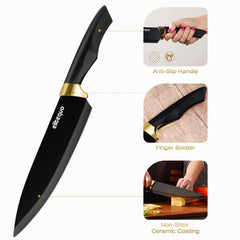 Ceramic blade close up 15° edge Elitequo set