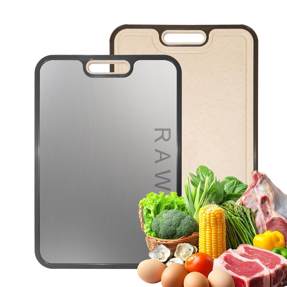 ELK DESIGNS titanium cutting board surface