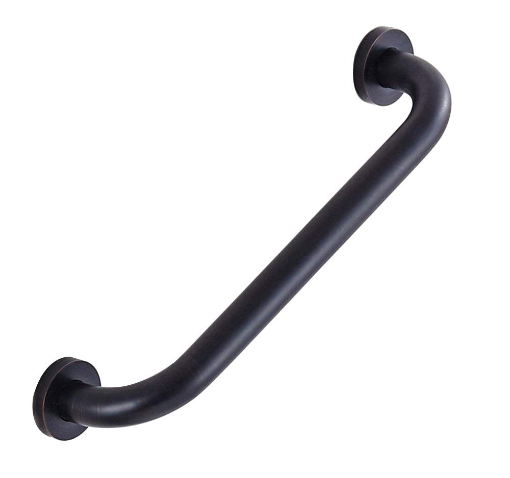 ELLO&ALLO oil rubbed bronze bathroom shower grab bar 16 inch