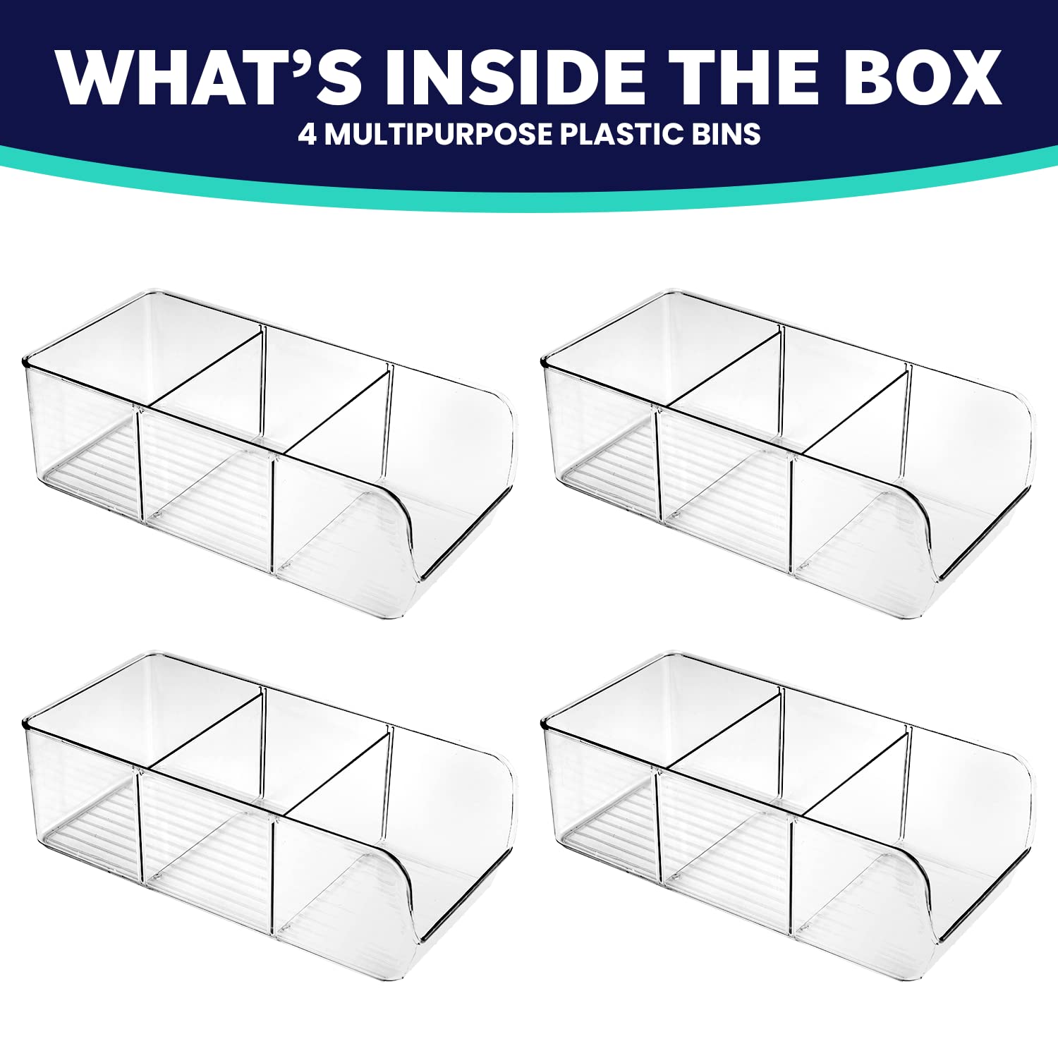 ELTOW 6-pack snack organizer used in pantry fridge