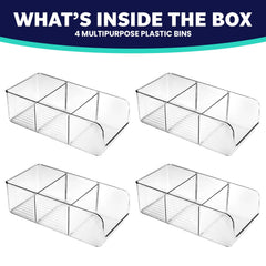 ELTOW 6-pack snack organizer used in pantry fridge