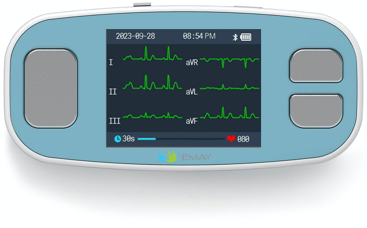 EMAY 6L portable ECG monitor for home health care