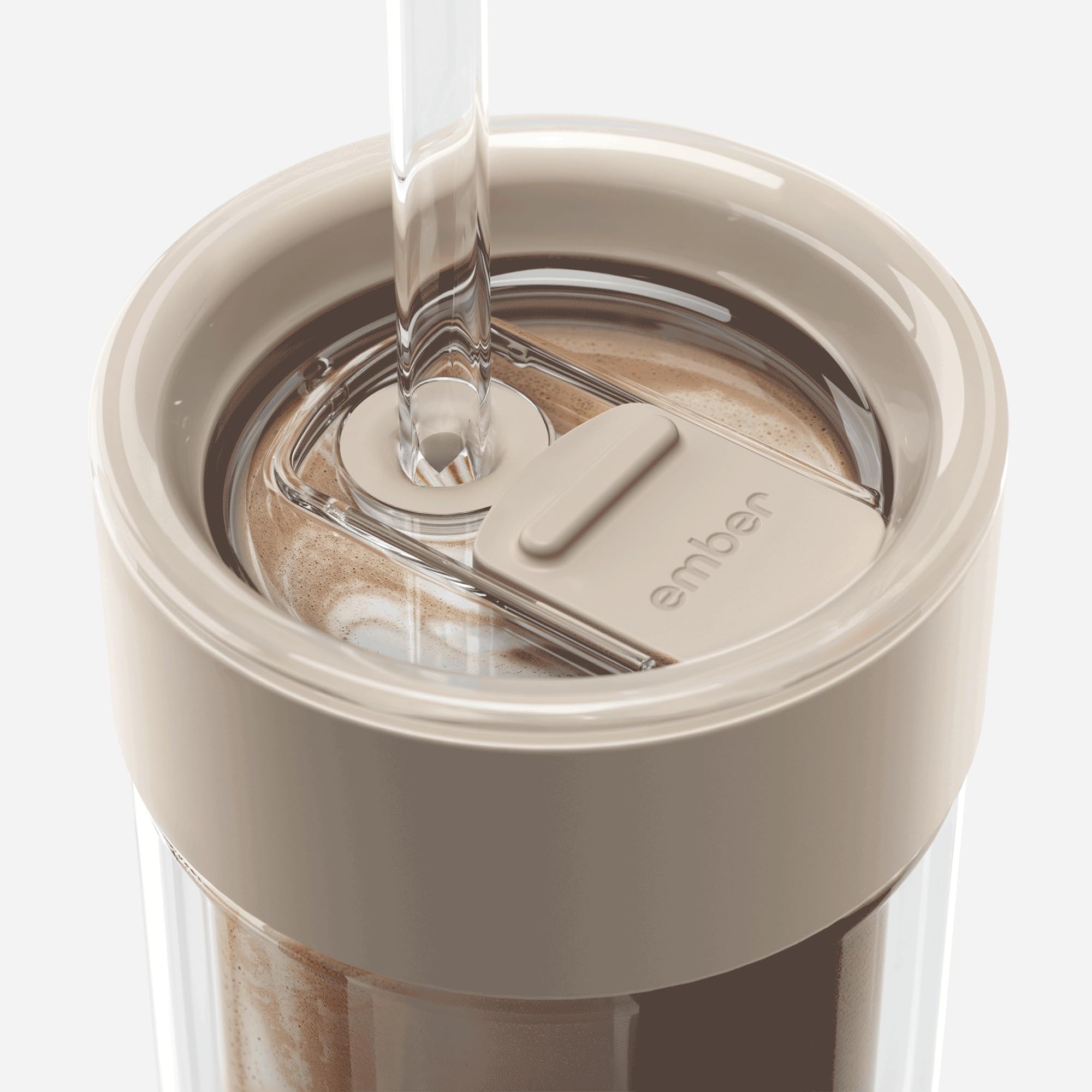Ember sandstone color tumbler for on-the-go use