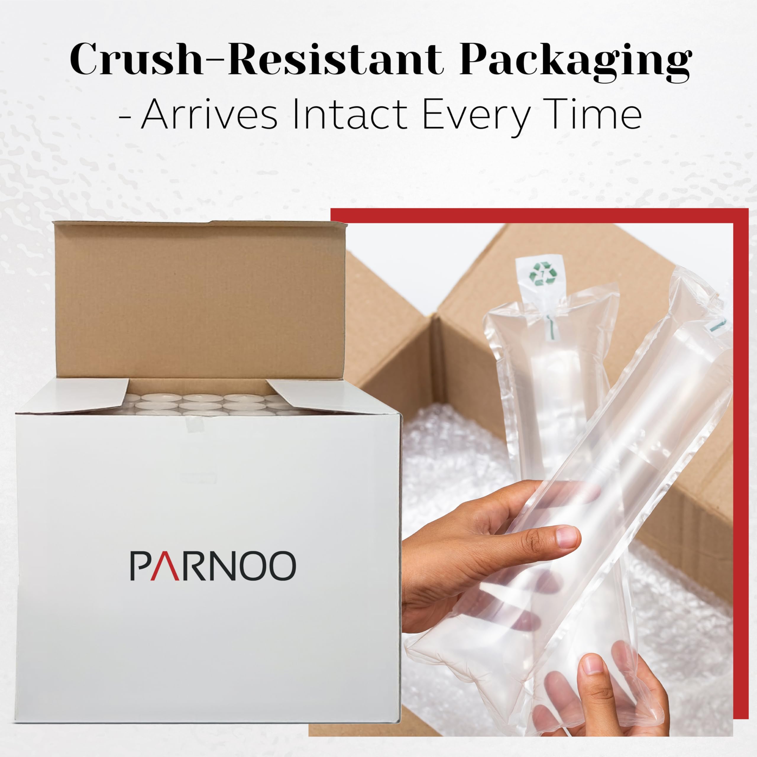 Emergency lighting and decor with PARNOO tea lights