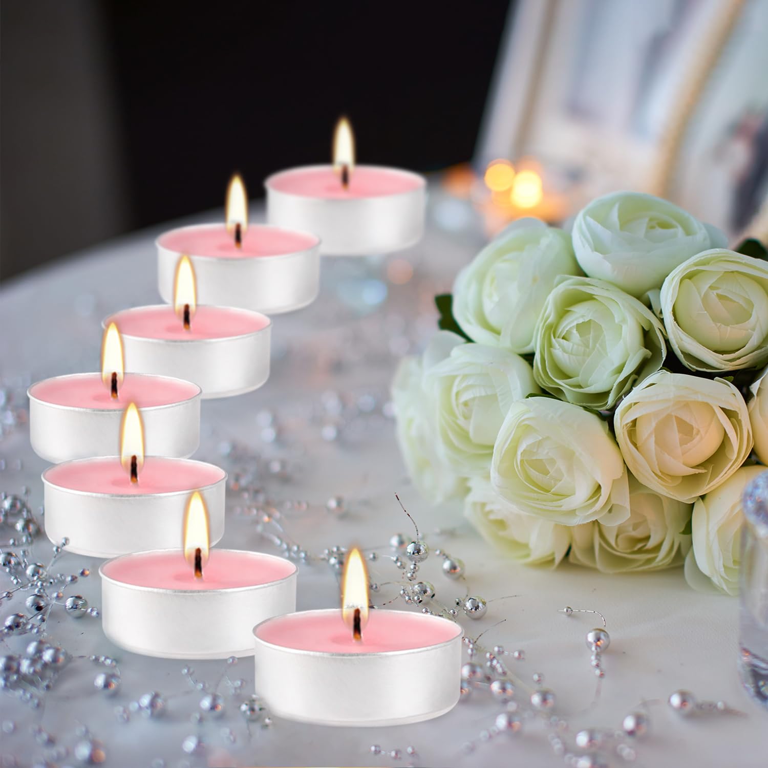 Emergency tealights for storms and power outages