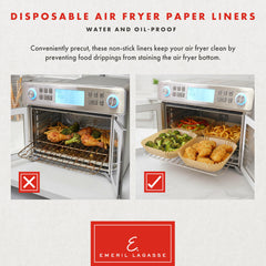Emeril Lagasse oven liners compatible with French Door Air Fryer Oven