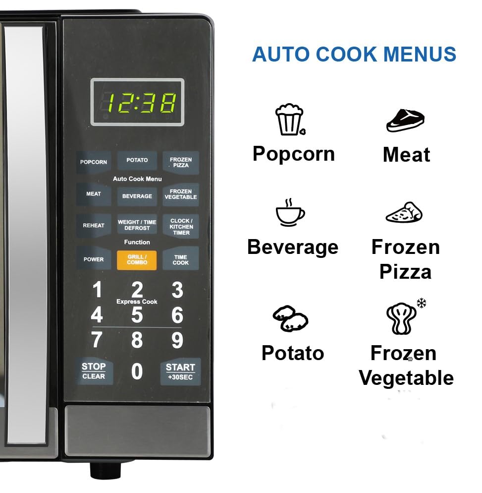 Emerson MWG1191SB 11 power levels for precise cooking
