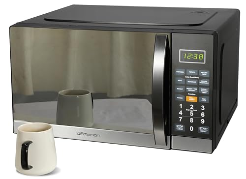 1100W microwave with grill feature and 1.1 cu ft interior