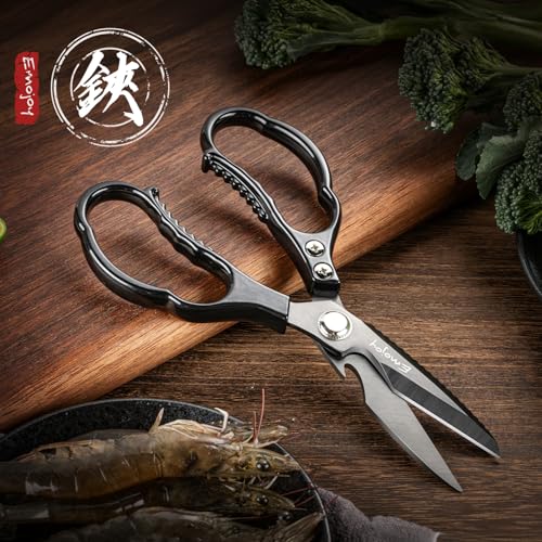 Emojoy Kitchen Scissors 5-in-1 versatility