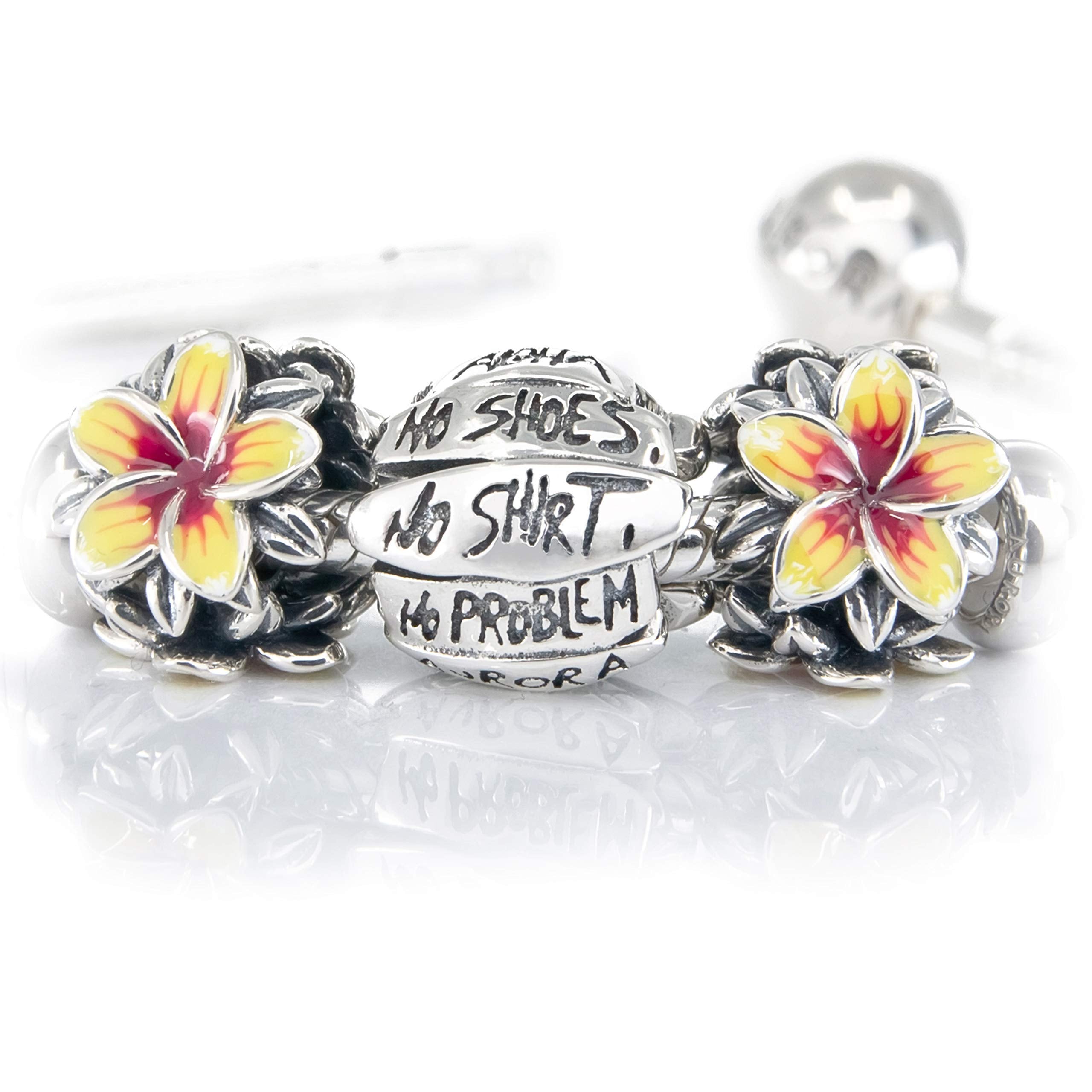 One piece charm shown in Aurora Charm listing