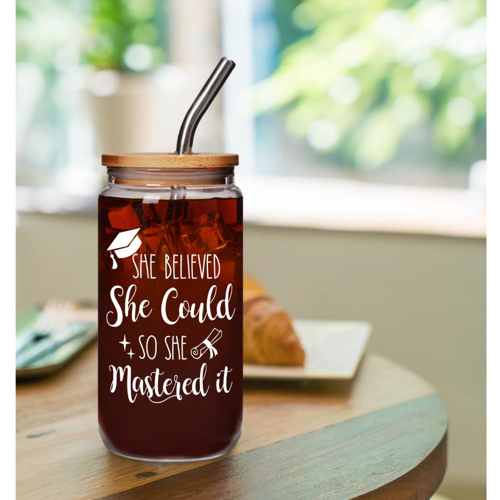 Durable glass cup for daily use