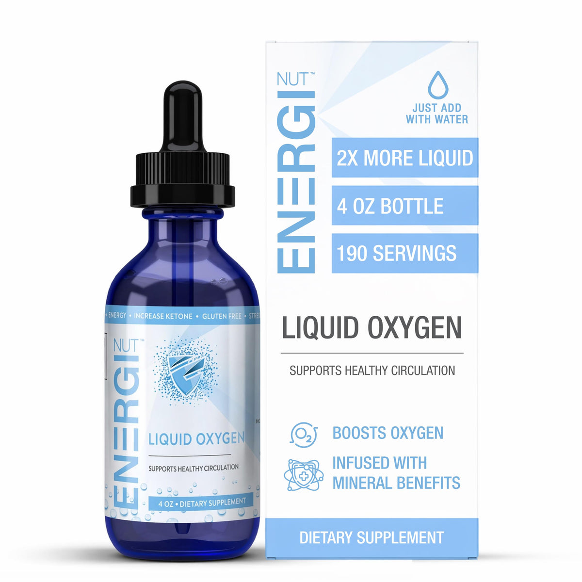 Energi Liquid Oxygen Drops bottle 4oz