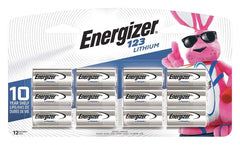 Energizer 123 lithium photo battery 12 pack product image
