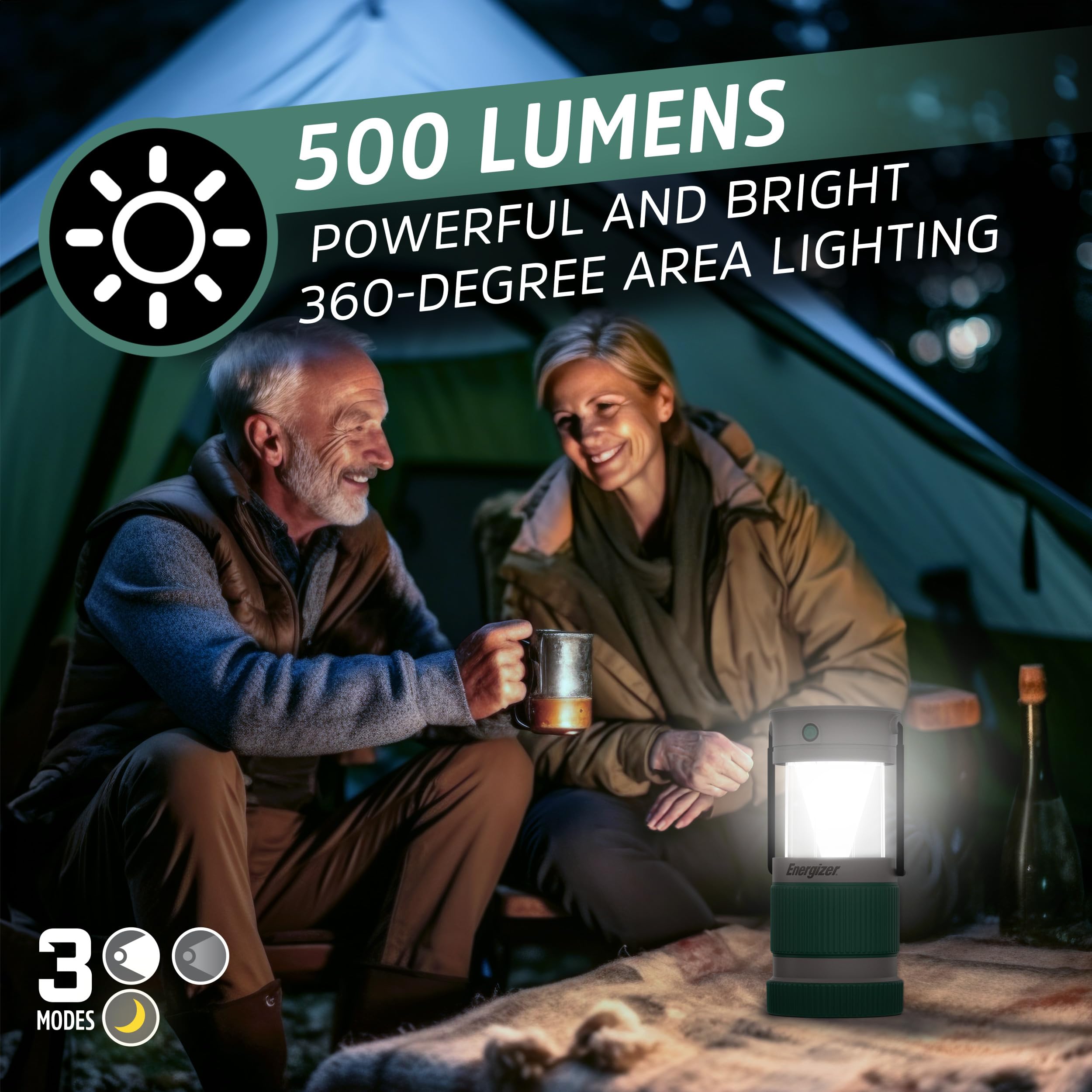 Energizer S-500 500 lumens 360-degree illumination