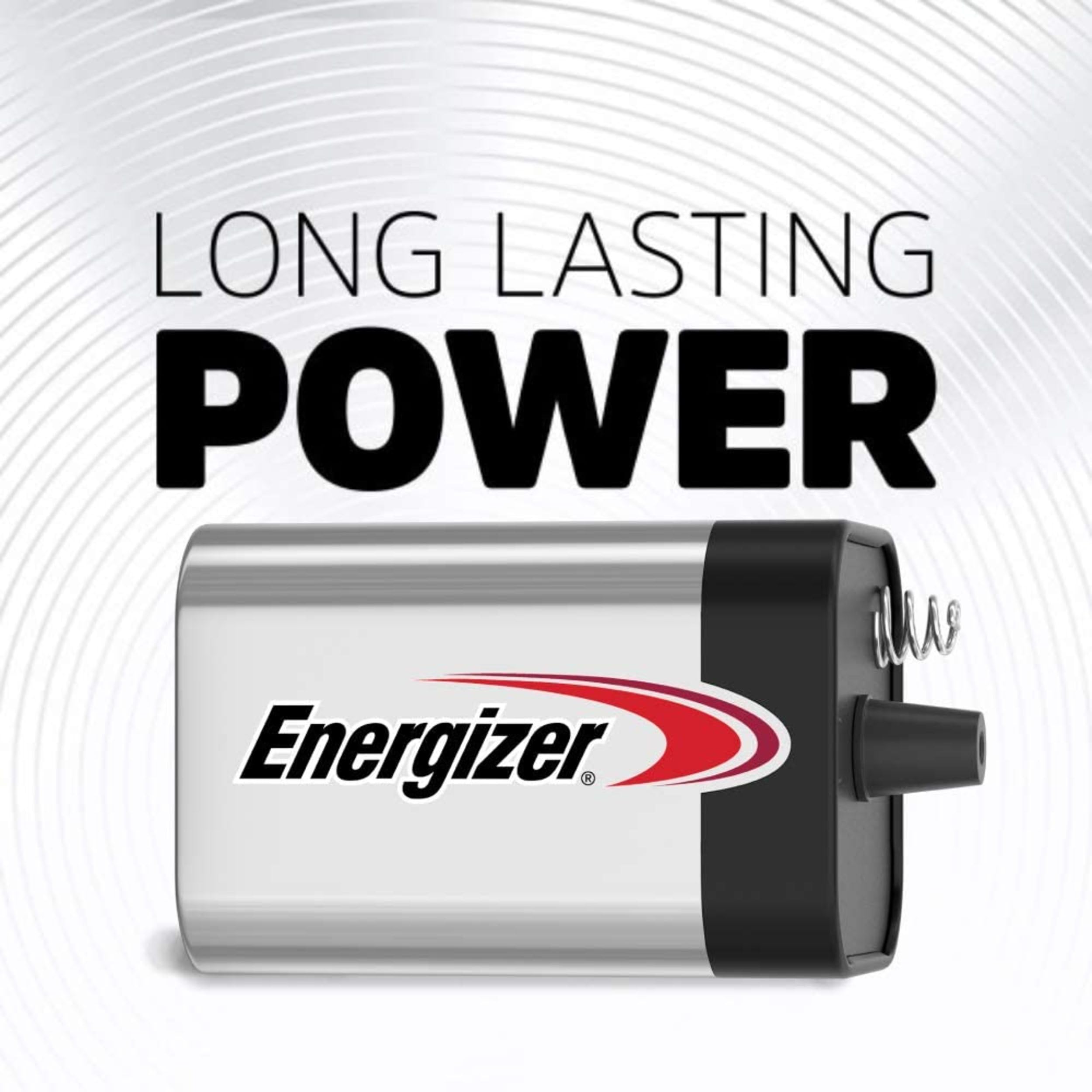 Energizer alkaline 6-volt battery for smoke alarms
