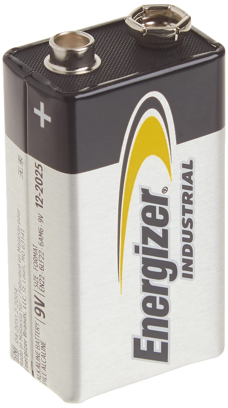 Energizer 9V battery pack of 12 arrangement