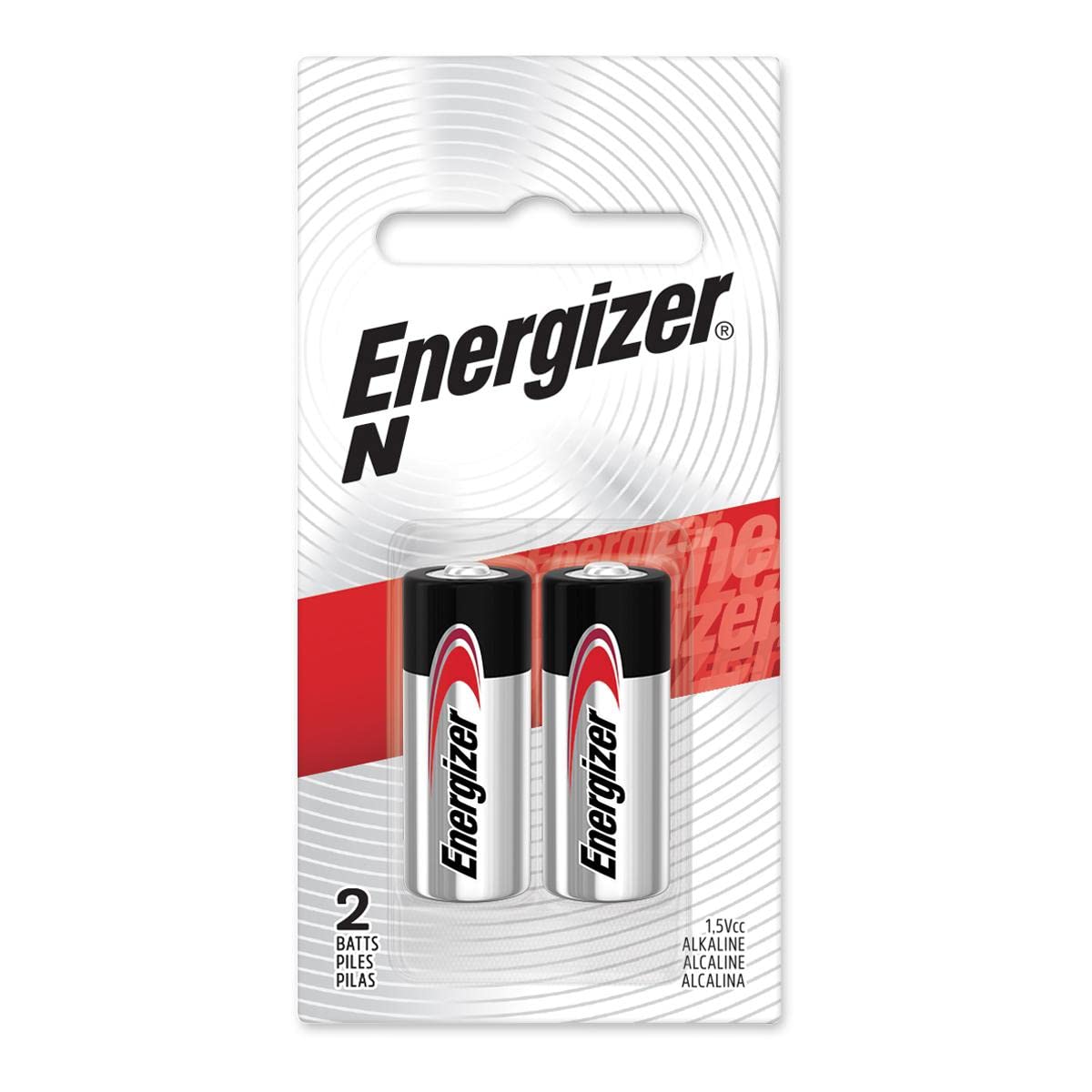 Energizer E90 two-pack alkaline batteries