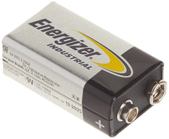 Industrial Energizer 9V batteries two packs view