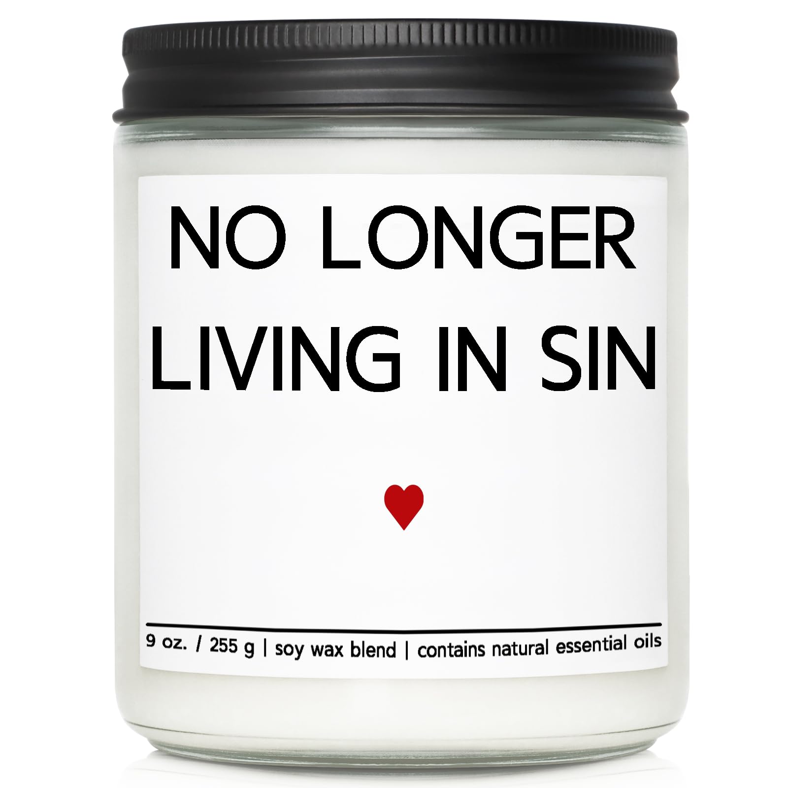 Engagement Gifts for Couples Lavender Candle 9oz jar
