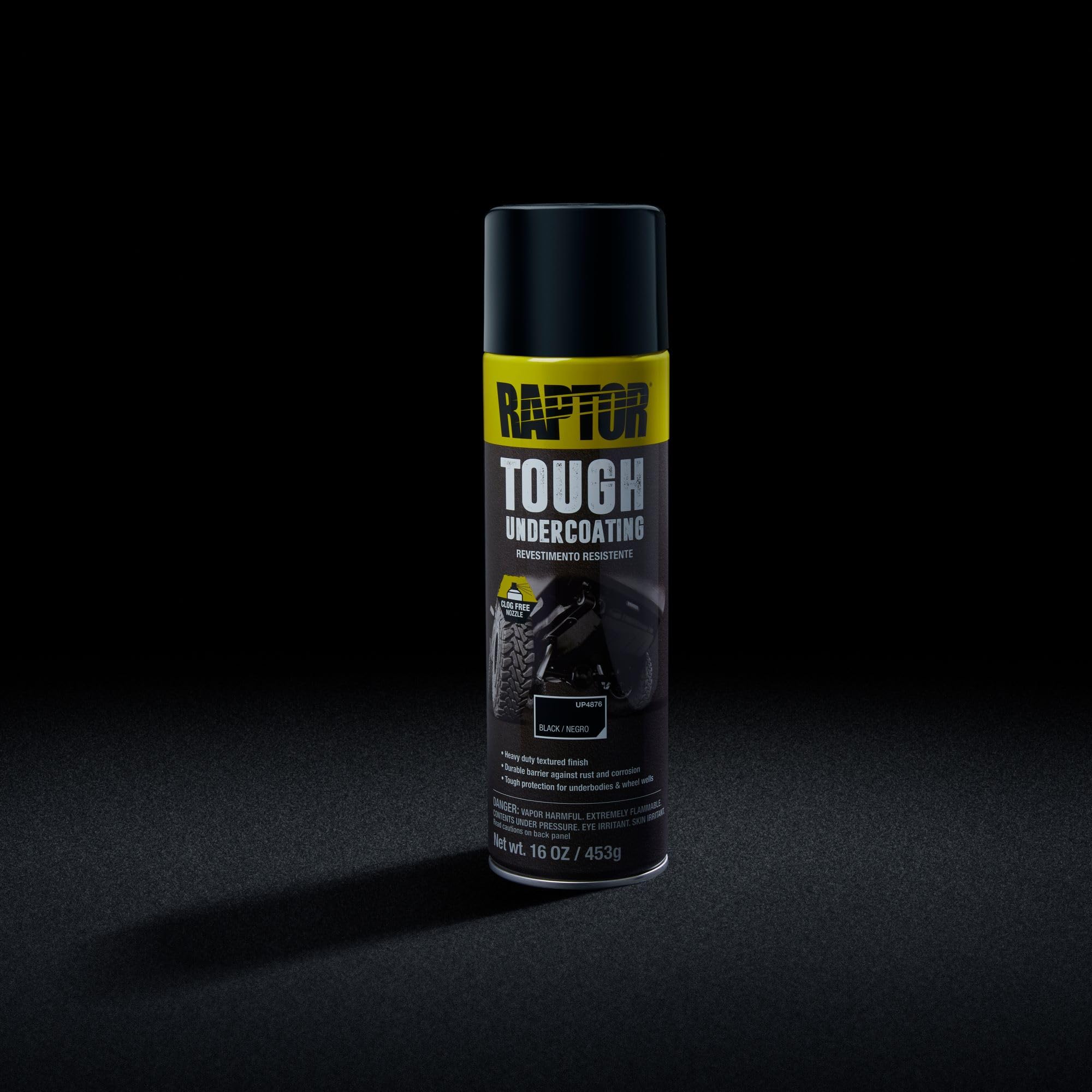 Engine compartment coating providing sound dampening and protection