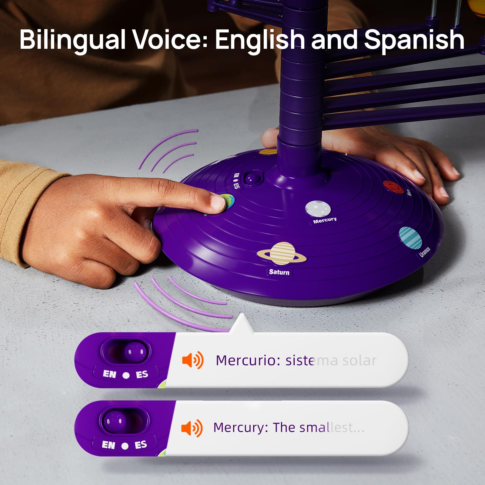 English and Spanish talking planets feature image