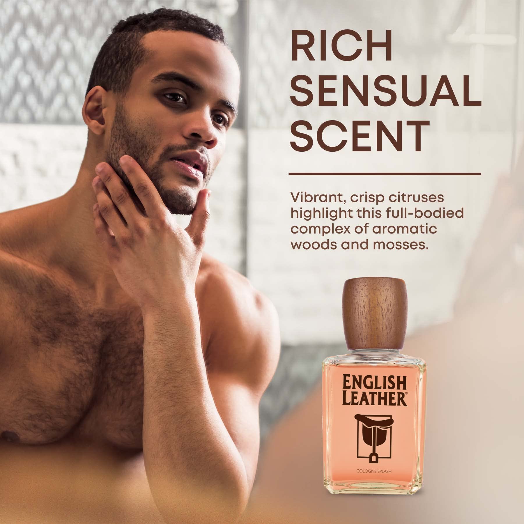 Top and heart notes sandalwood cedarwood musk