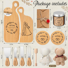 engraved charcuterie boards for couples by ziliny