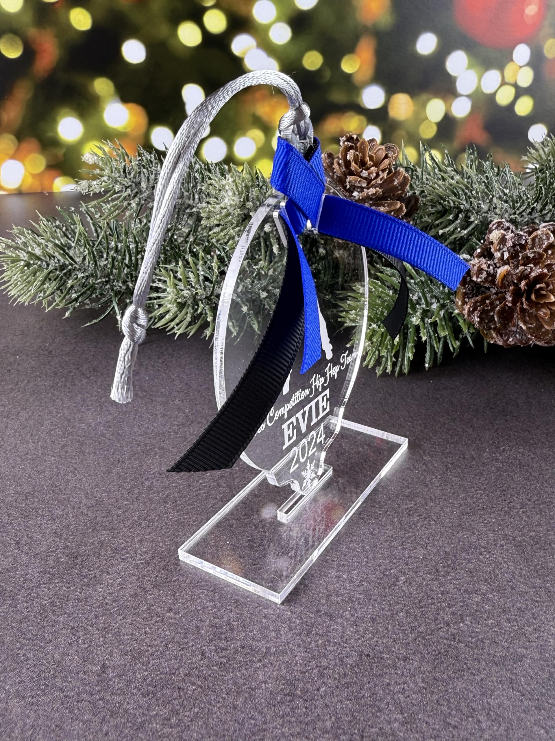 Hip Hop Dancing Gift ornament laser engraved