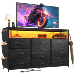 EnHomee dresser with 10 drawers front view