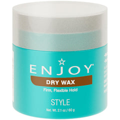 Enjoy Dry Wax 2.1 Oz bottle with natural matte finish