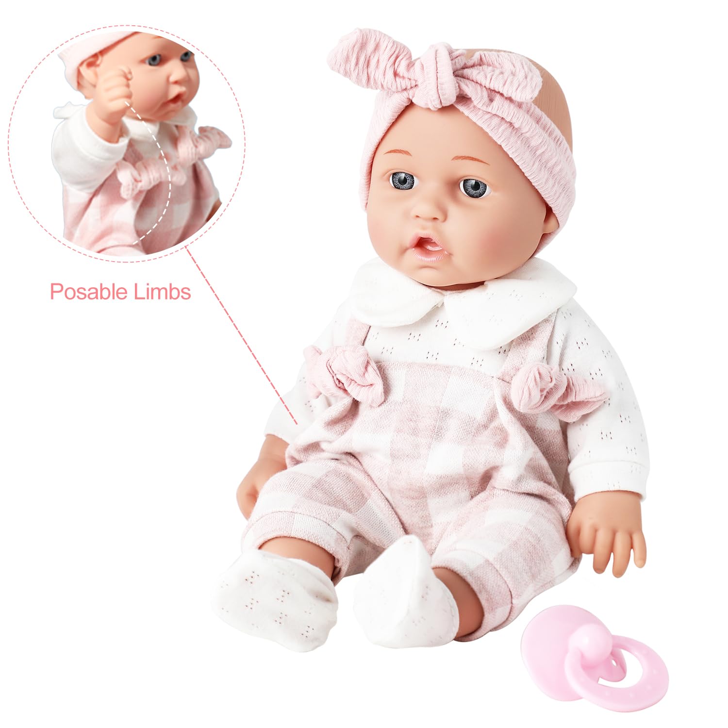 Pacifier accessory for Enjoyin 12 inch baby doll